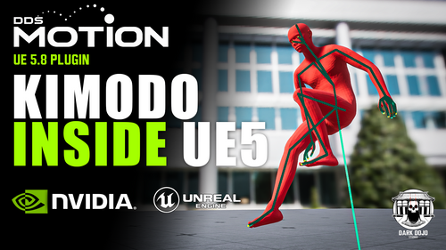 DDS Motion - UE 5.8 Kimodo Plugin
