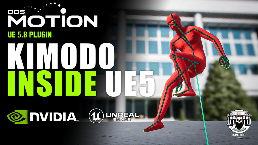 DDS Motion - UE 5.8 Kimodo Plugin