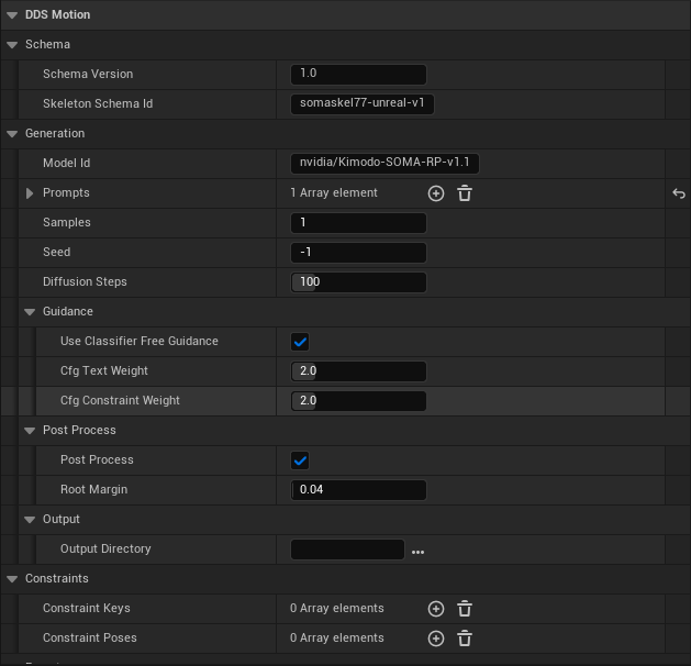DDS Motion - UE 5.8 Kimodo Plugin