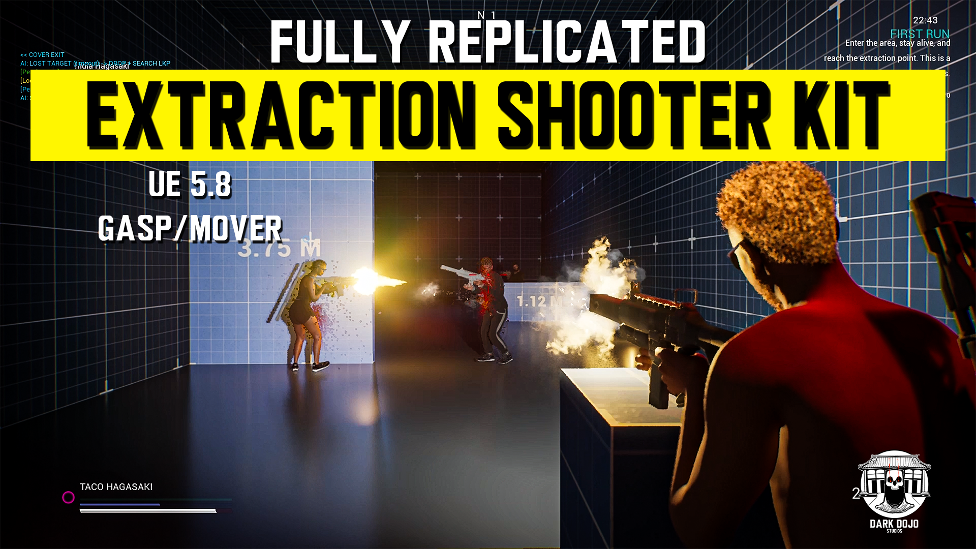 DDS Extraction Kit v3 -- UE5 Multiplayer Extraction Shooter Framework & OSK - Steam Plugin