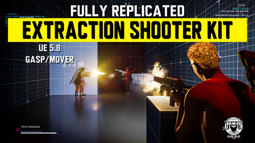 DDS Extraction Kit v3 -- UE5 Multiplayer Extraction Shooter Framework & OSK - Steam Plugin